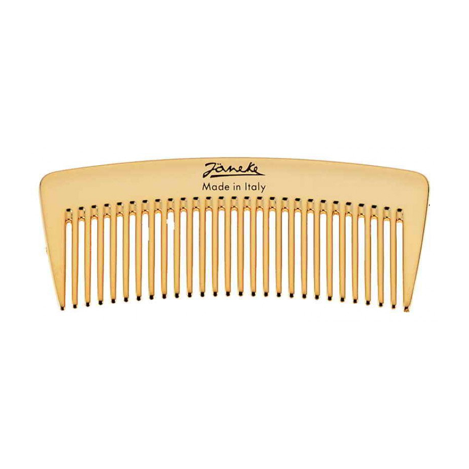 Гребінець для волосся Janeke Pocket Comb Gold Золотий